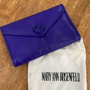 Mary Ann Rosenfeld Purple Cluth